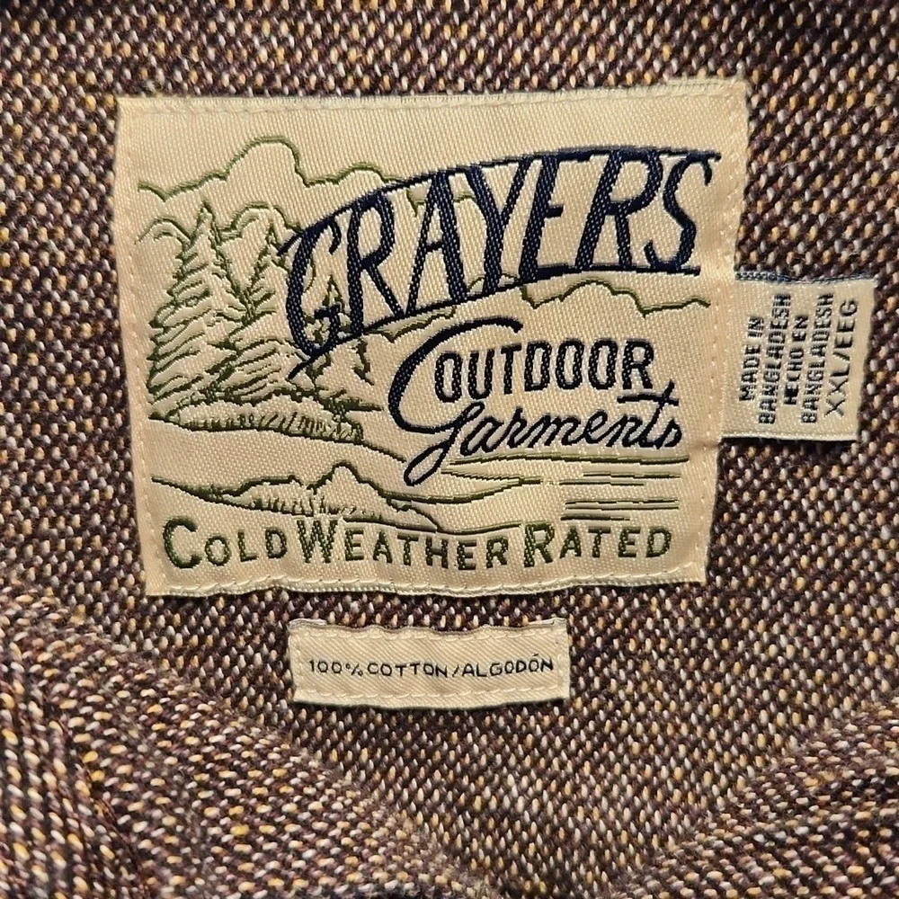 NWOT Grayers Forsythe Melange Overshirt/Shacket sz XXL